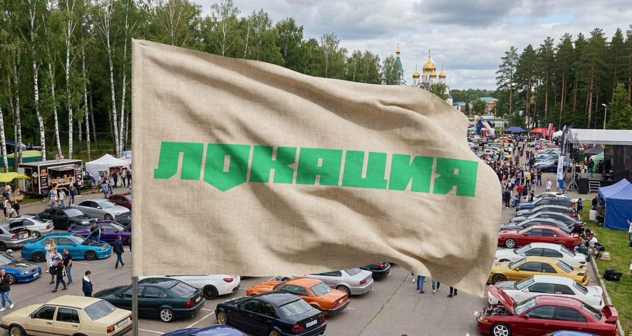 Локация, направление знака 06 – ромб, применение в фирменной среде